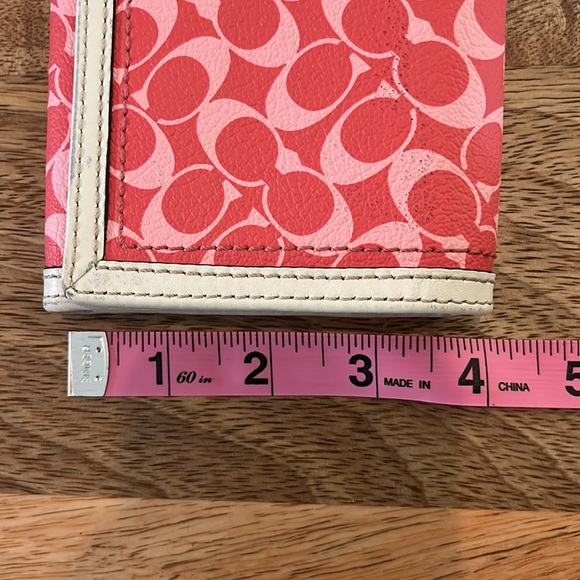 COACH Signature Stripe Wallet - Picture 13 of 16